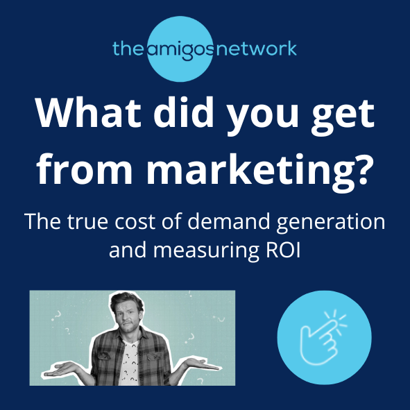 What Did Marketing Buy You?